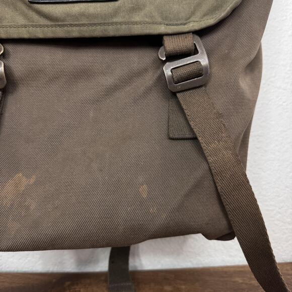 Vintage Filson Ranger Rucksack Backpack Otter Green Canvas CC Filson Workwear - Picture 9 of 16